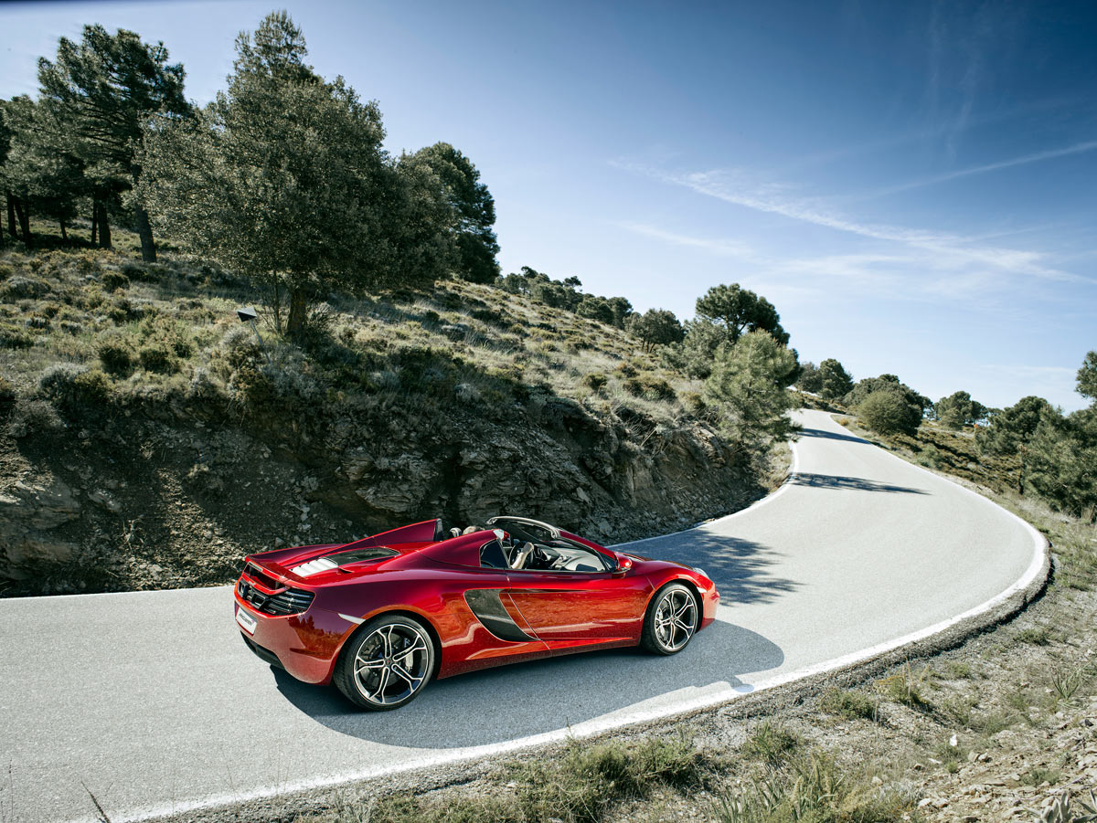 McLaren 12C Spider launch video