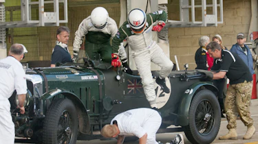 Derek Bell and Mission Motorsport