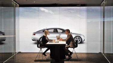 Audi's new digital showroom