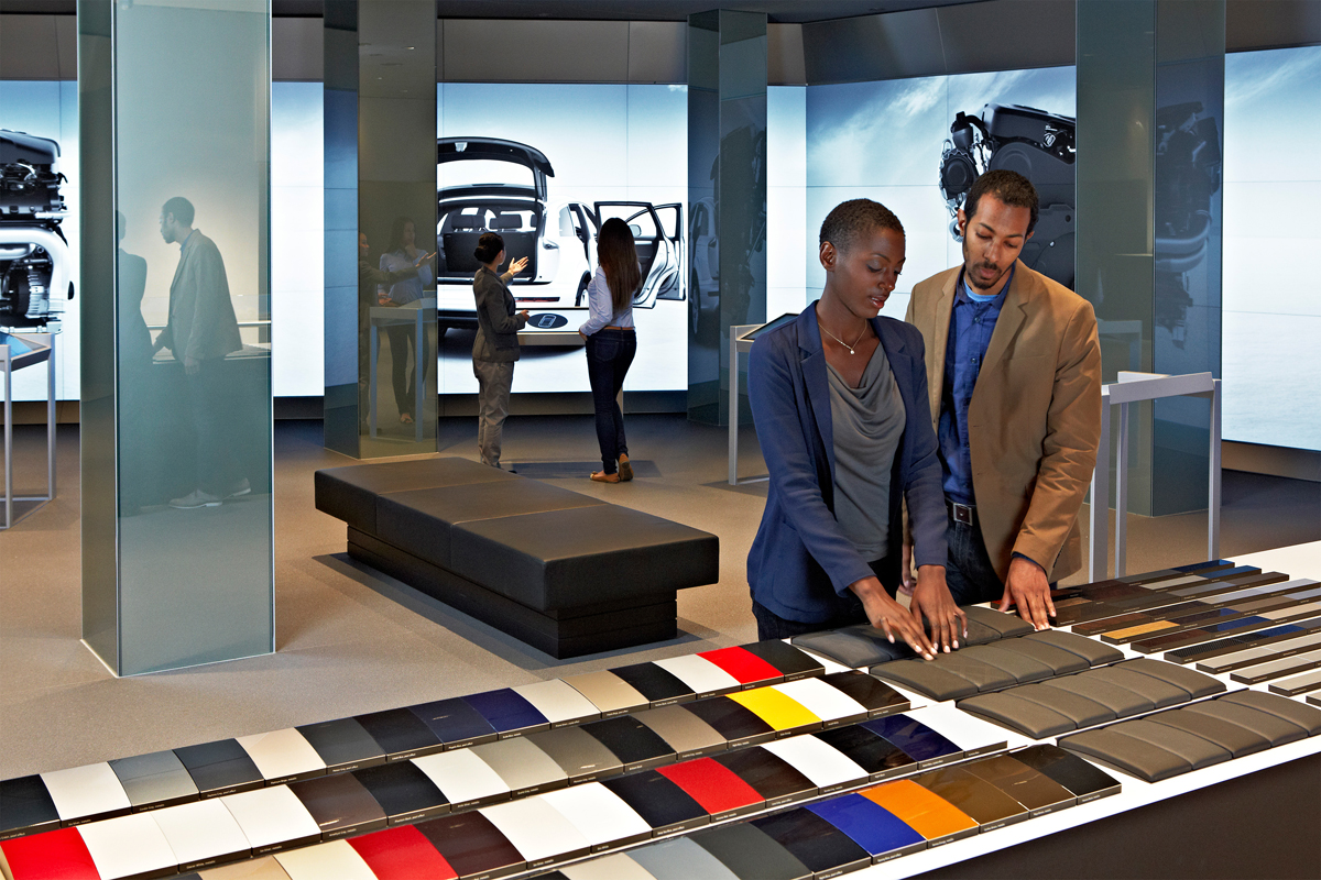 Audi's new digital showroom
