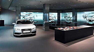 Audi's new digital showroom
