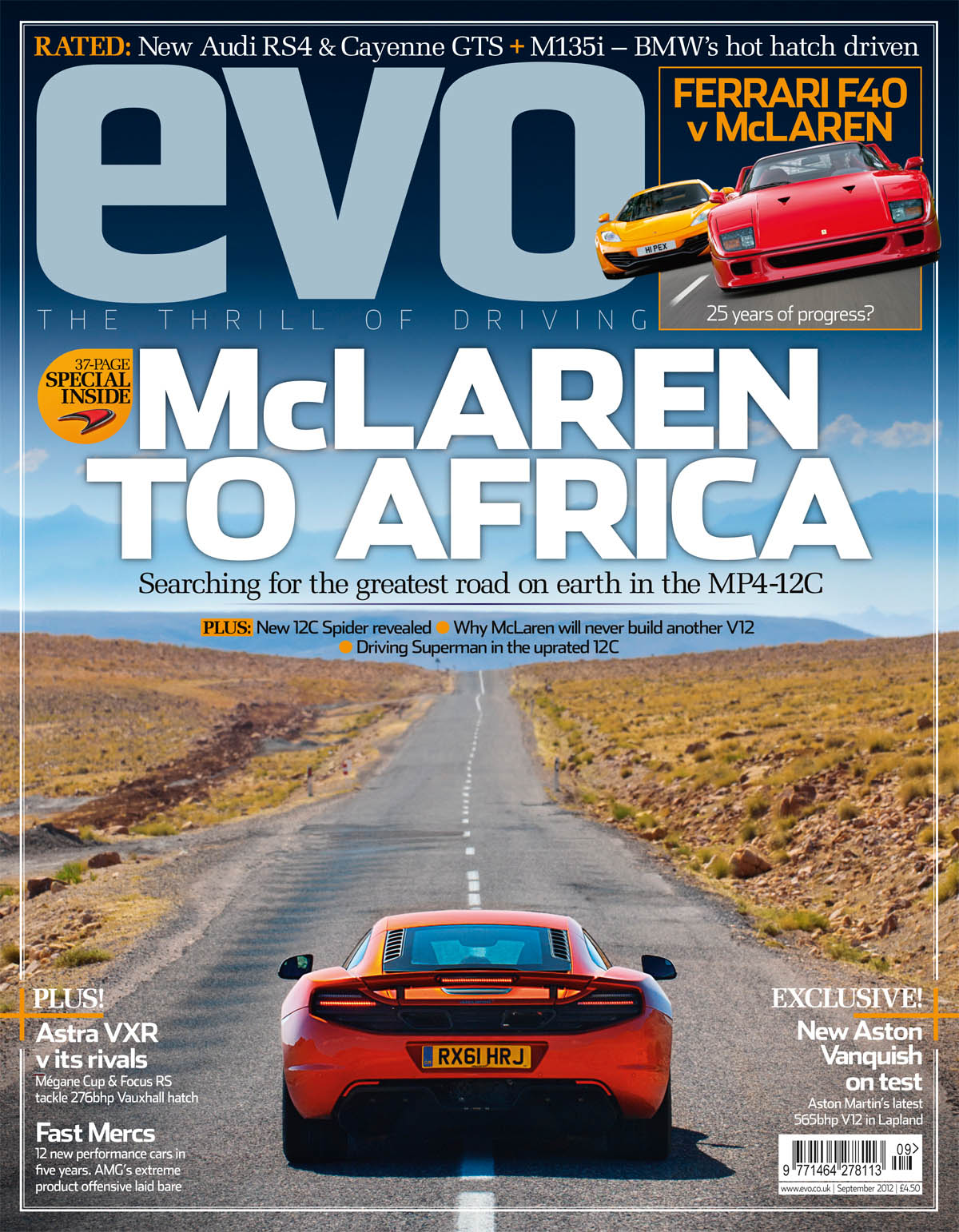 September 2012 issue of evo Magazine