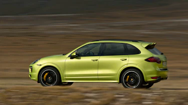 Porsche Cayenne GTS bright green