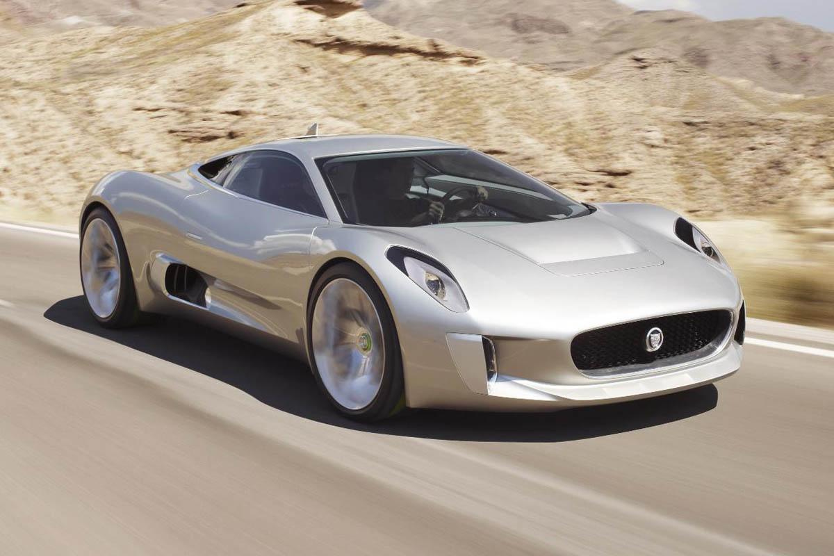 Jaguar C-X75 supercar: technical details