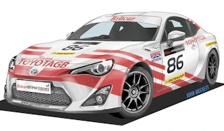 Toyota GT86 goes racing