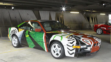 BMW 850 CSi by David Hockney