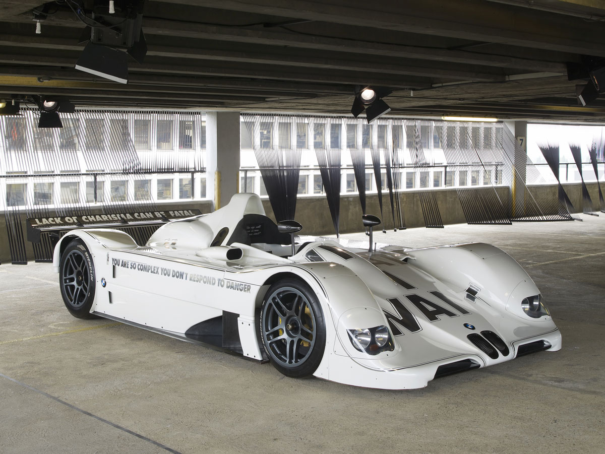 BMW V12 LMR by Jenny Holzer