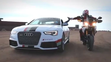 Audi and Ducati Pikes Peak video