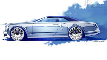 Bentley Mulsanne Convertible Concept roof up