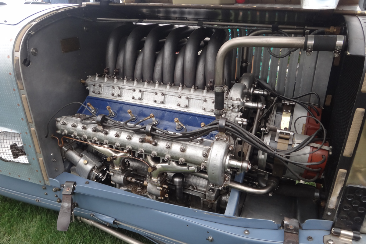 Impressive 2-litre quad-cam V12 GP engine from 1924