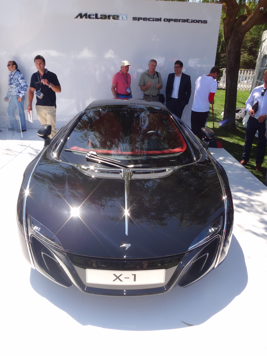 It was unveiled at 'The Quail', and put on display throughout the weekend at Pebble Beach