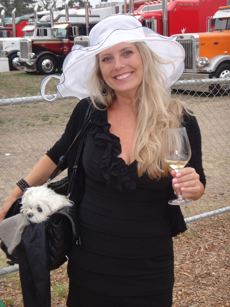 Pebble Beach lady
