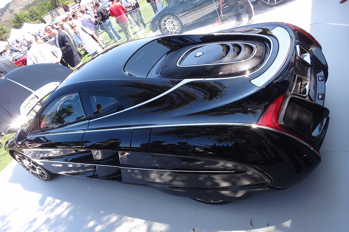 The McLaren X-1 concept was built as a one-off for an anonymous enthusiast