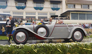 The 'Best in Show' 1928 Mercedes-Benz 680S Saoutchik Torpedo (Photo: Rolex)