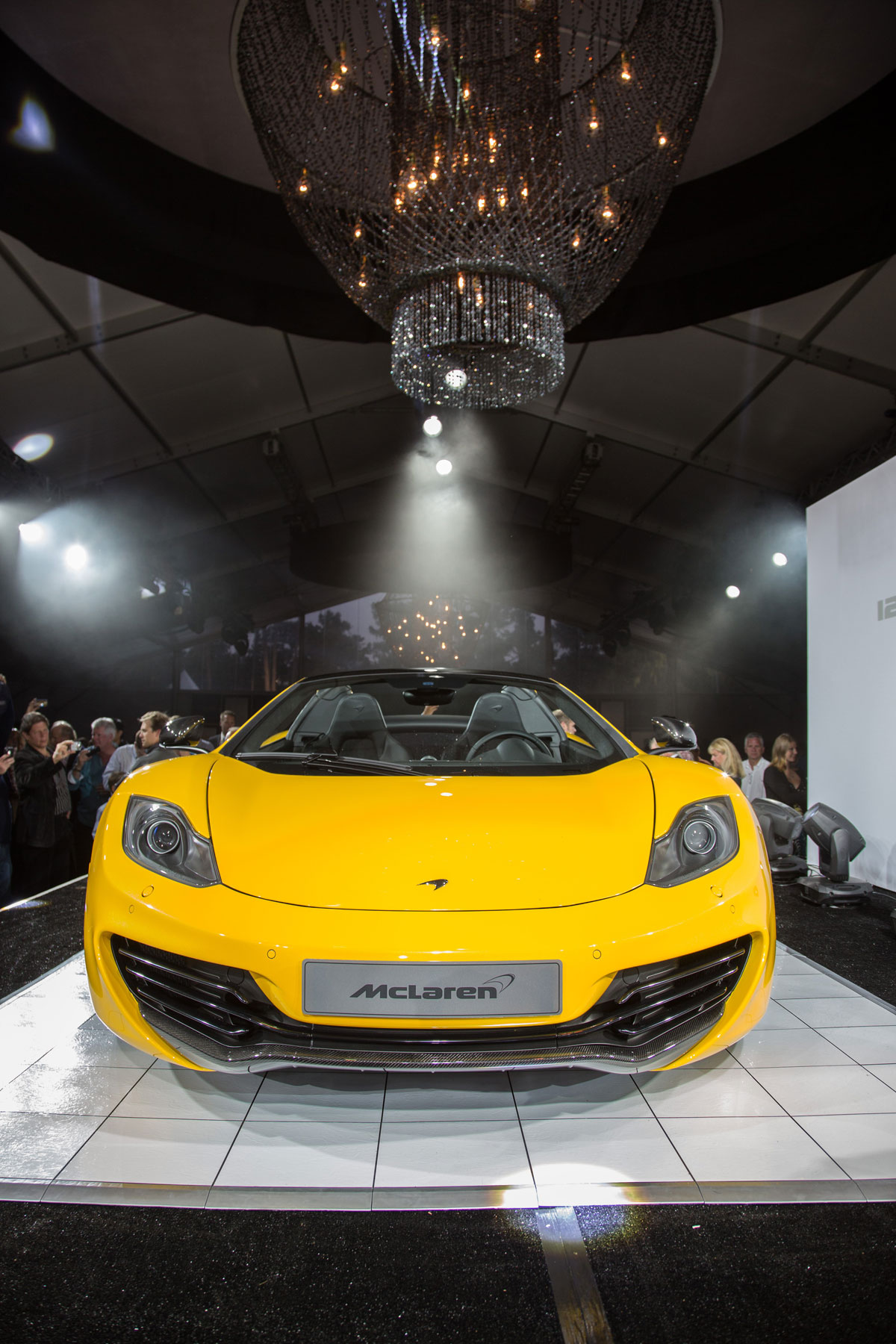 McLaren unveils 12C Spider at Pebble Beach