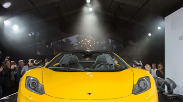 McLaren unveils 12C Spider at Pebble Beach