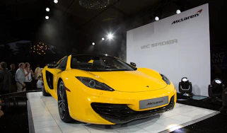 McLaren unveils 12C Spider at Pebble Beach