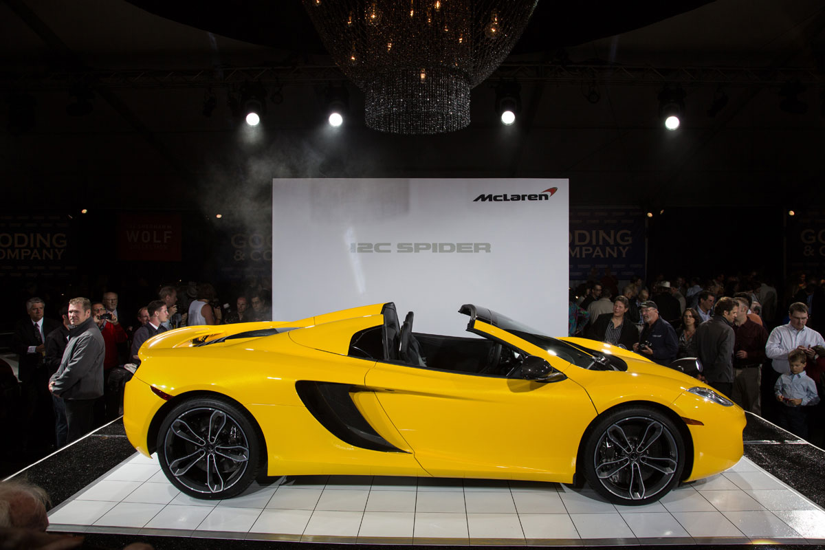 McLaren unveils 12C Spider at Pebble Beach