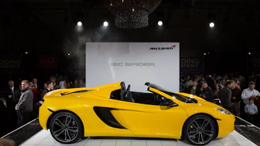 McLaren unveils 12C Spider at Pebble Beach
