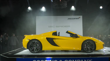 McLaren unveils 12C Spider at Pebble Beach