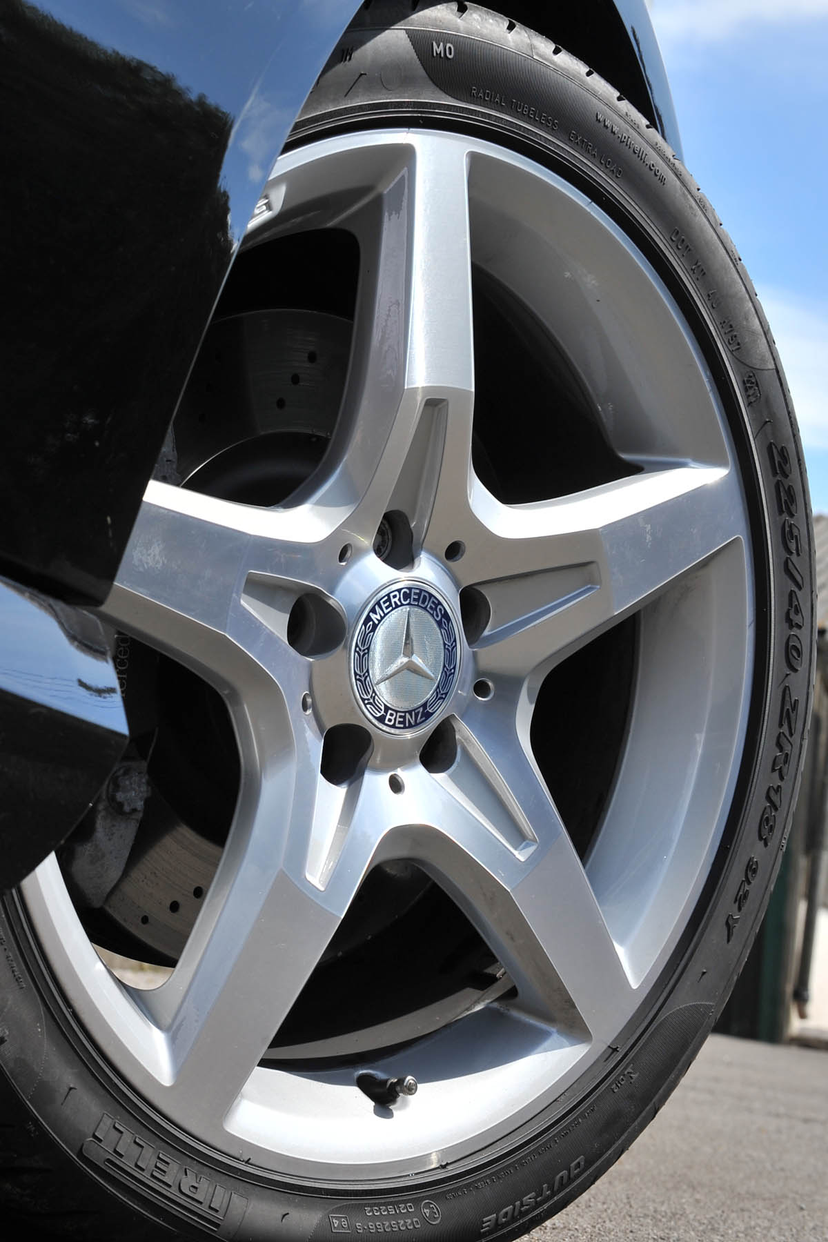 Mercedes-Benz SLK 250 CDI AMG Sport alloy wheel
