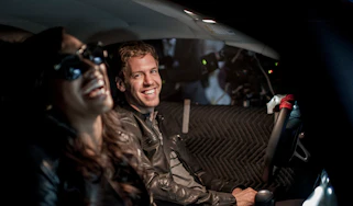 Sebastian Vettel stars in music video