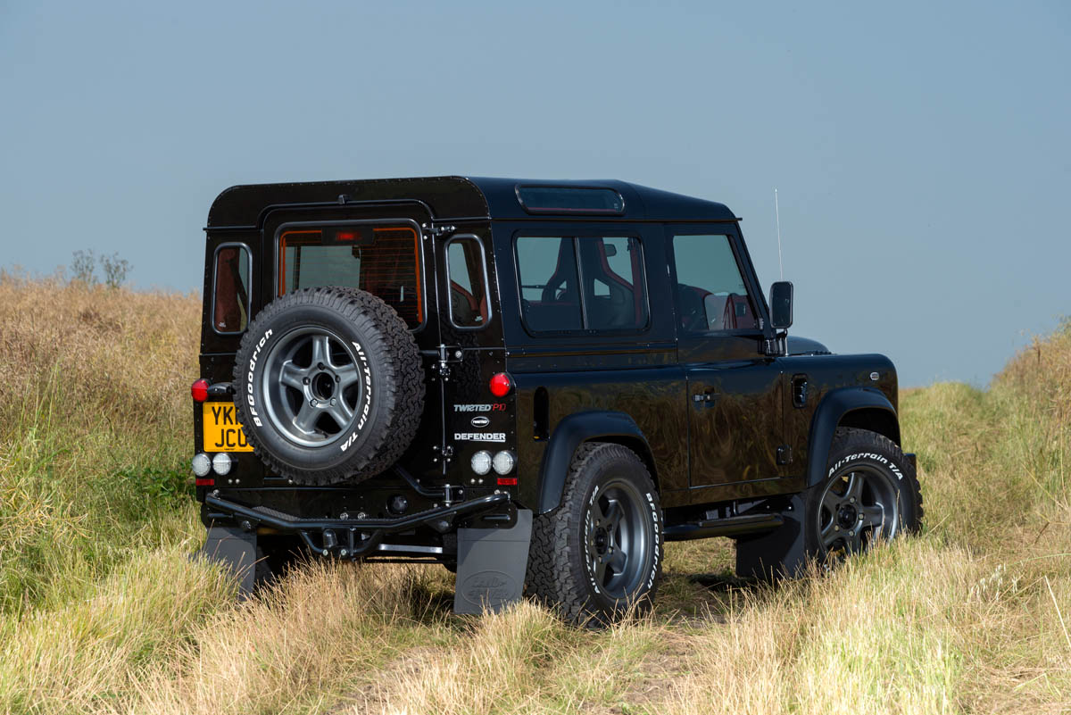 Twisted Land Rover Defender rear view