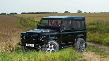 Twisted Land Rover Defender front view