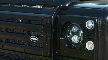 Twisted Land Rover Defender badge grille