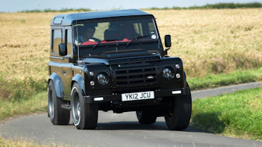 Twisted Land Rover Defender front corner