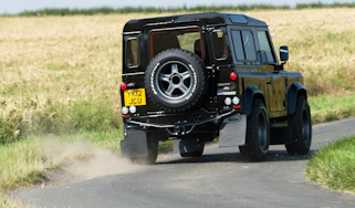 Twisted Land Rover Defender rear corner