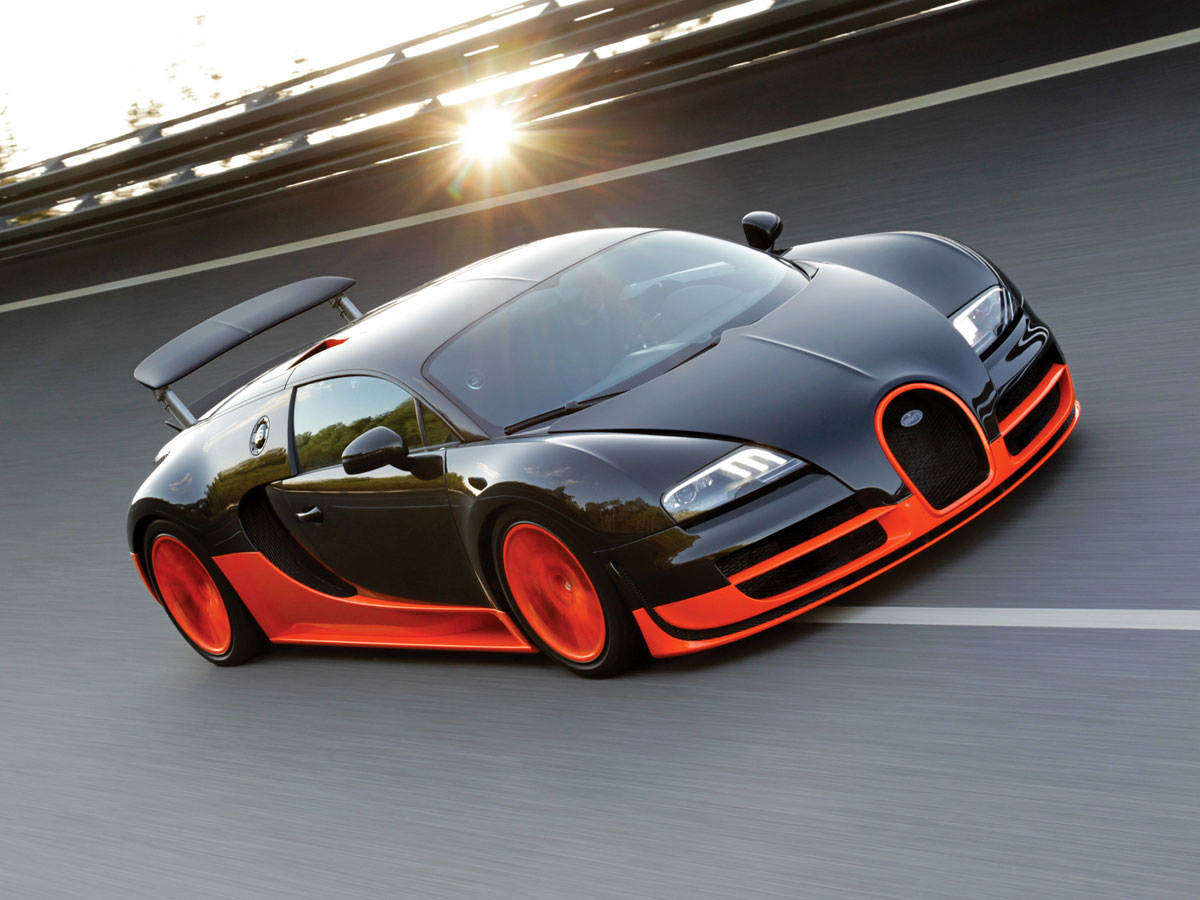 267mph Bugatti Veyron Super Sport: Boosting power to 1183bhp, Bugatti re-claimed the title in 2010, which it still holds toda