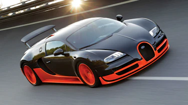 267mph Bugatti Veyron Super Sport: Boosting power to 1183bhp, Bugatti re-claimed the title in 2010, which it still holds toda