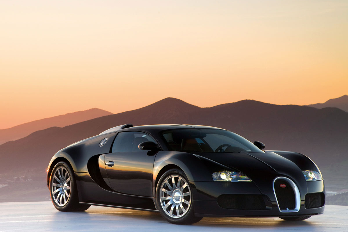 253mph Bugatti Veyron: After more than five years in development the Veyron was the first car to crack the 250mph barrier