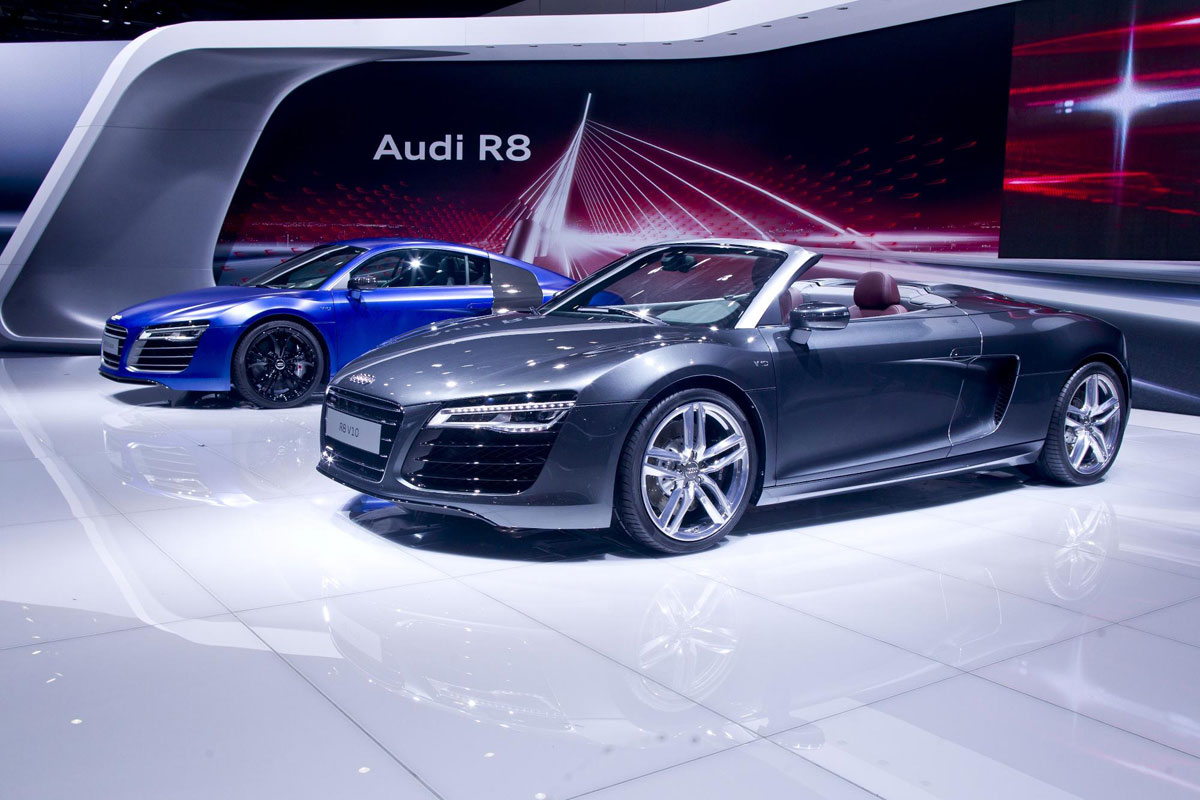 Audi R8 Spider and Coupe