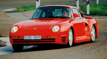 195mph Porsche 959: Perhaps the most technically-advanced hypercar of its generation, the 959 pushed Porsche past Ferrari - e