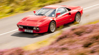 188mph Ferrari 288 GTO: A true Group B homologation special based on the 308GTB. Sadly the GTO was never raced, but it was st