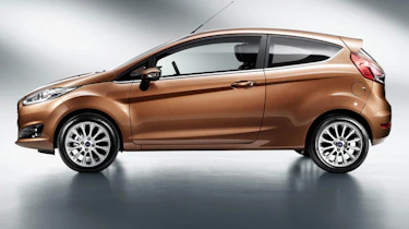 2013 Ford Fiesta 3 door side profile