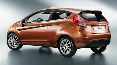 2013 Ford Fiesta 3 door rear
