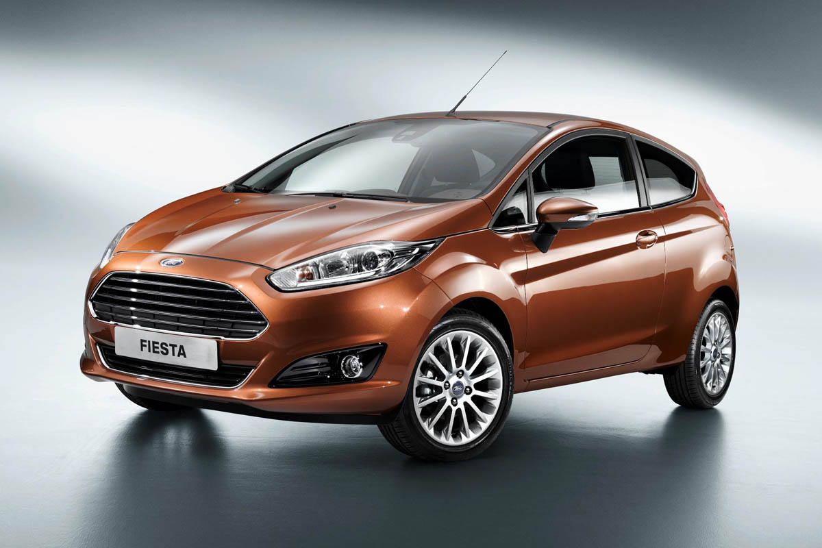 2013 Ford Fiesta 3 door front