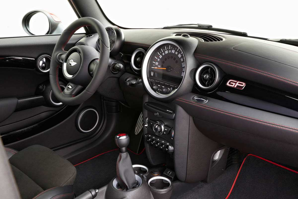 2012 Mini John Cooper Works GP interior dashboard