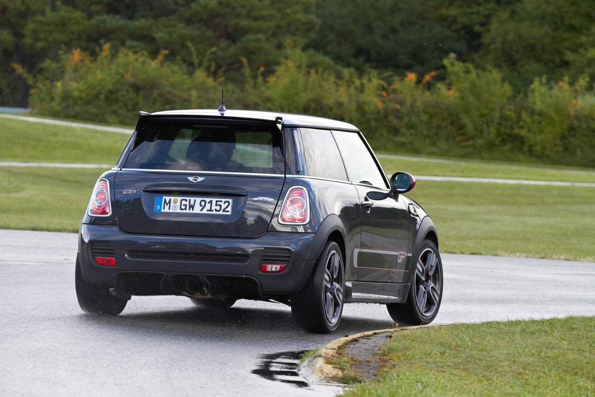 2012 Mini John Cooper Works GP rear corner