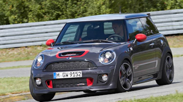 2012 Mini John Cooper Works GP front corner