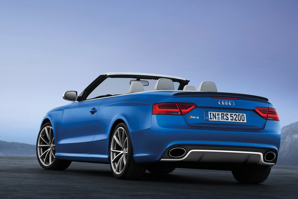 Audi RS5 Cabrio unveiled