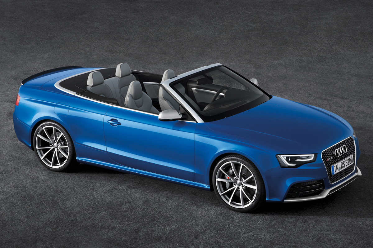Audi RS5 Cabrio unveiled