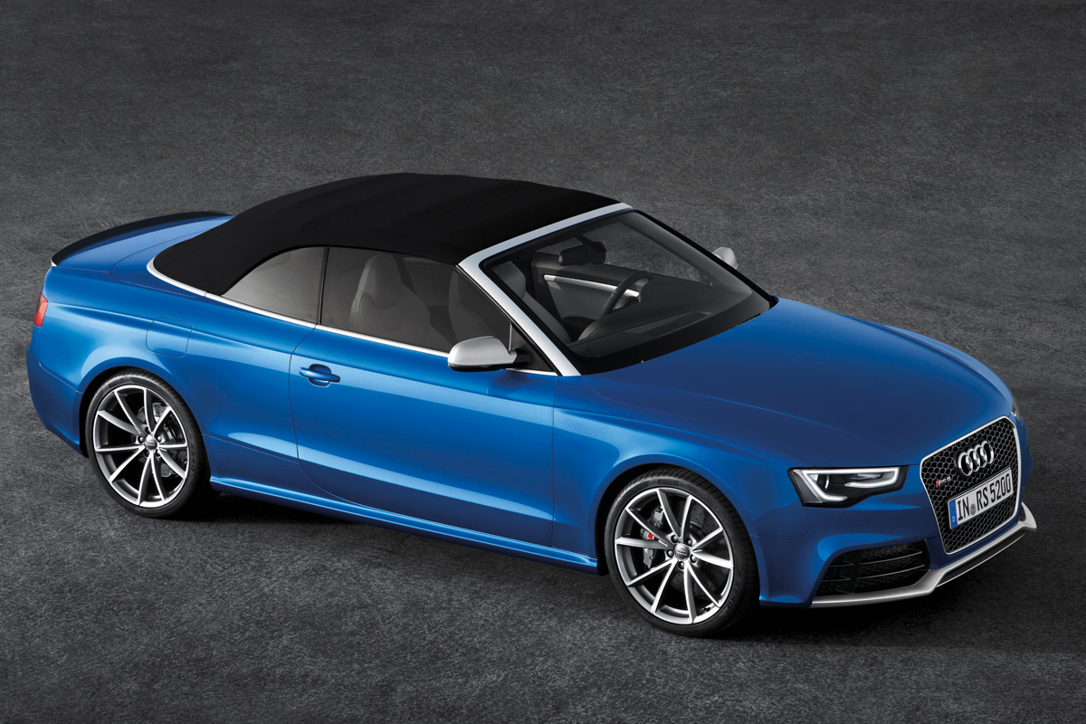 Audi RS5 Cabrio unveiled