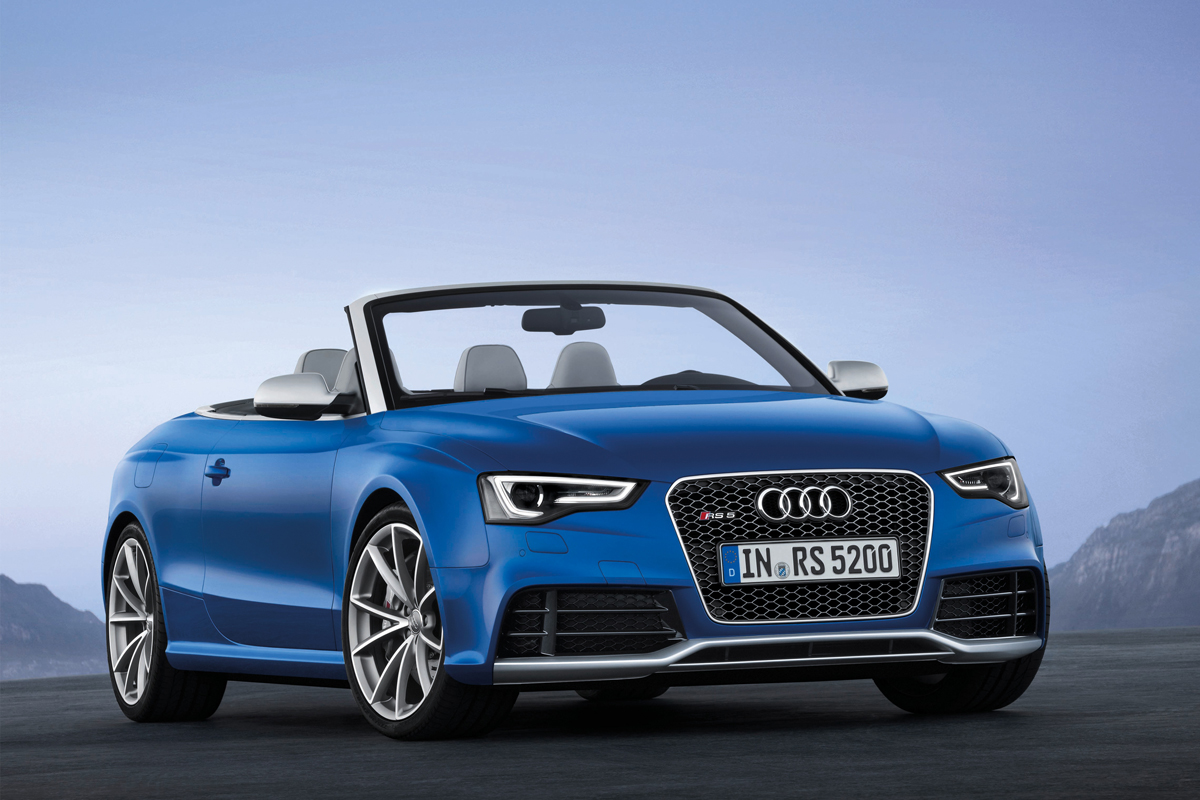 Audi RS5 Cabrio unveiled