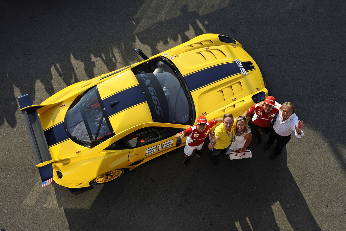 Charity Ferrari 599XX sold