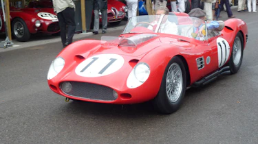 Passing in the paddock