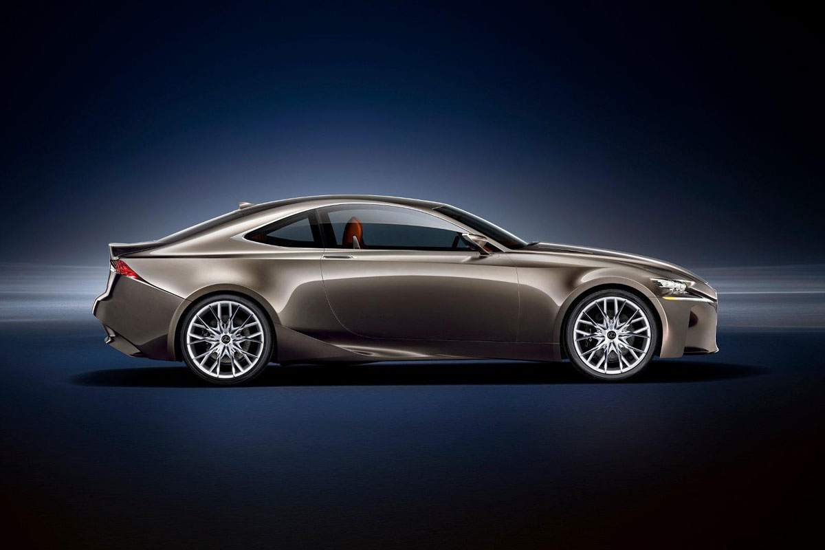 Lexus LF-CC concept side